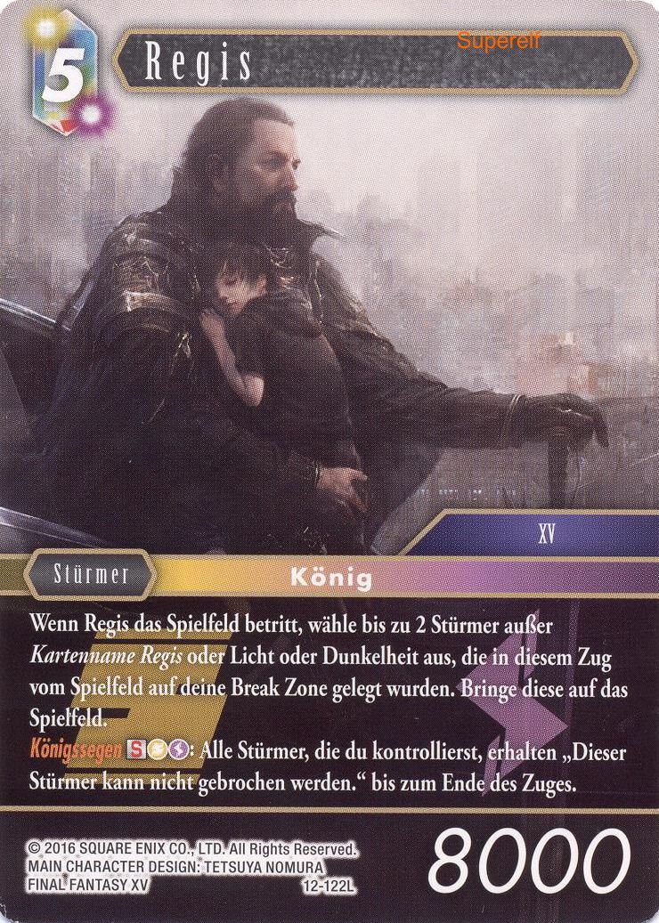 Final Fantasy Opus 12-122 L Regis Erde/Blitz