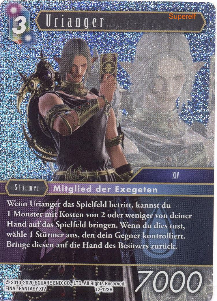 Final Fantasy Opus 12-123 R Urianger Blitz/Wasser