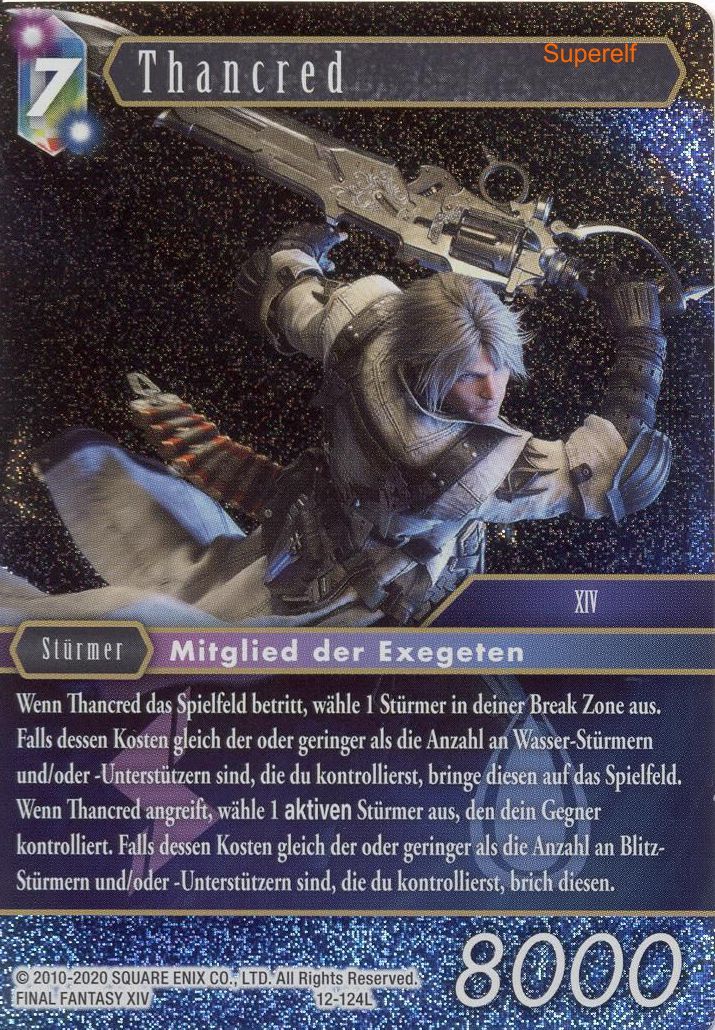 Final Fantasy Opus 12-124 L Thancred Blitz/Wasser