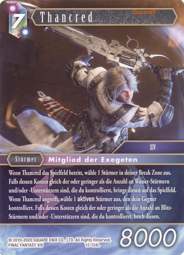 Final Fantasy Opus 12-124 L Thancred Blitz/Wasser