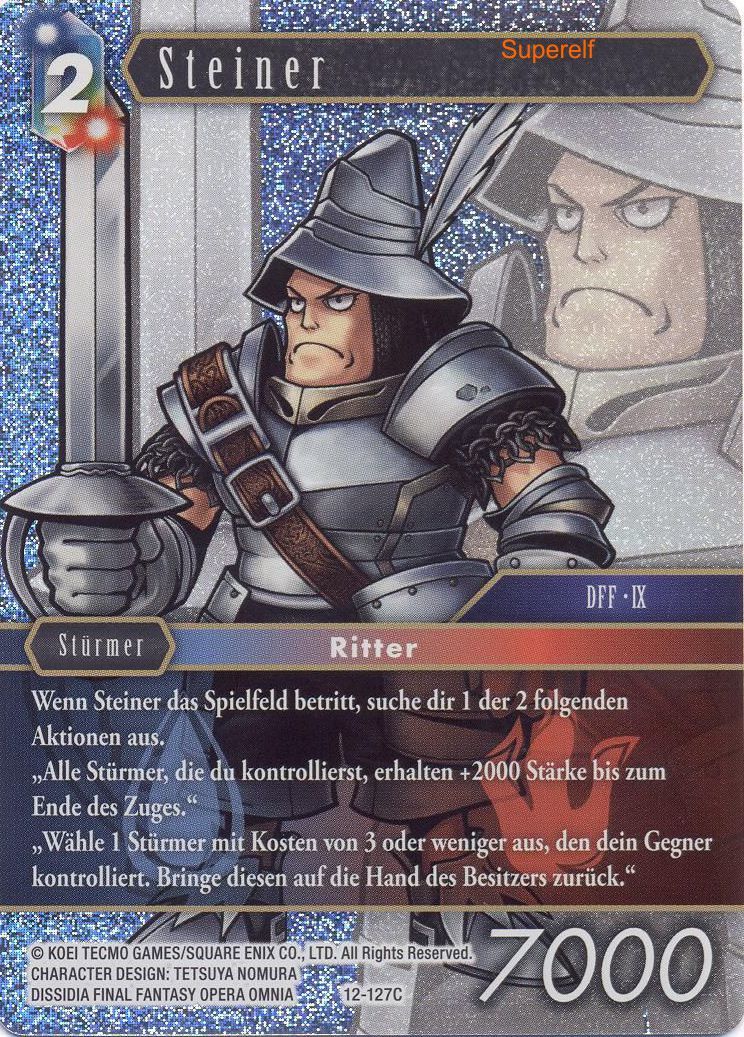 Final Fantasy Opus 12-127 C Steiner Wasser/Feuer
