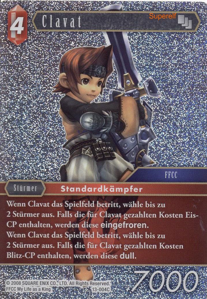 Final Fantasy Opus 13-004 C Clavat Feuer