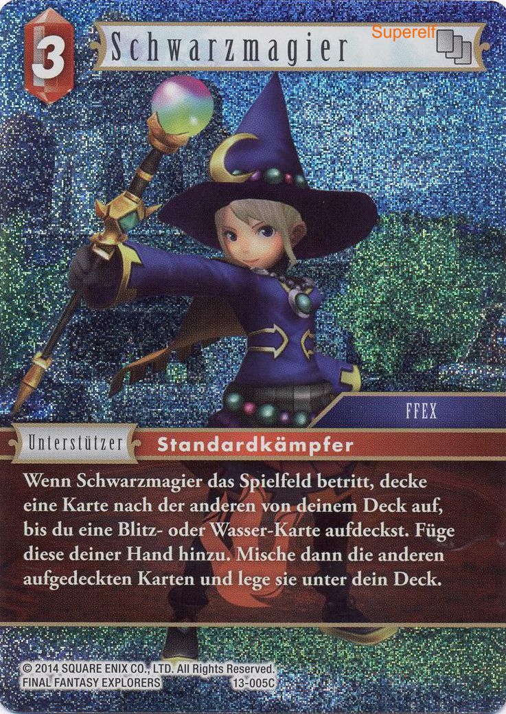 Final Fantasy Opus 13-005 C Schwarzmagier Feuer