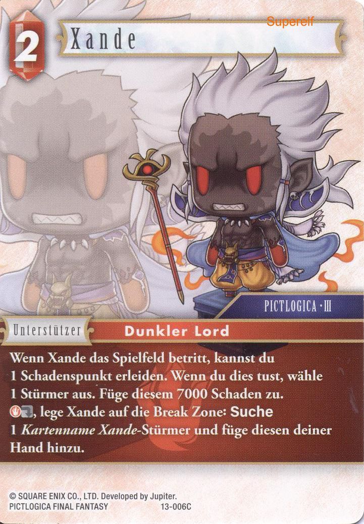 Final Fantasy Opus 13-006 C Xande Feuer