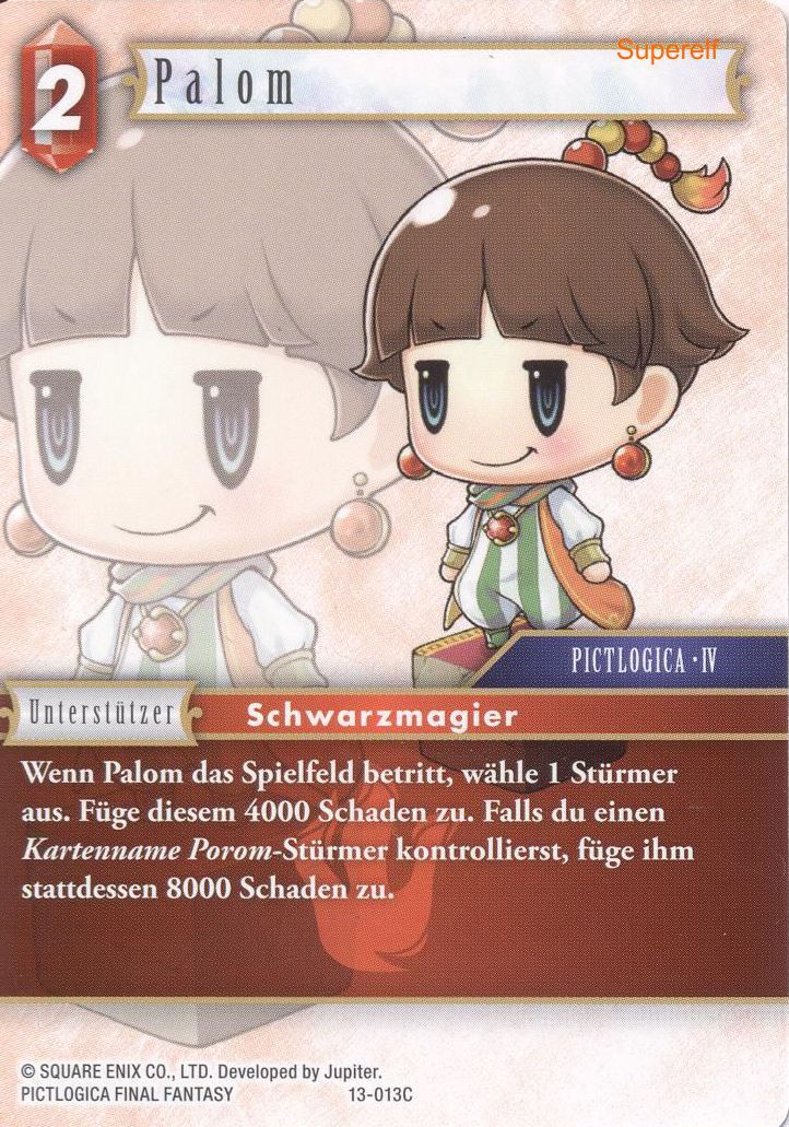Final Fantasy Opus 13-013 C Palom Feuer