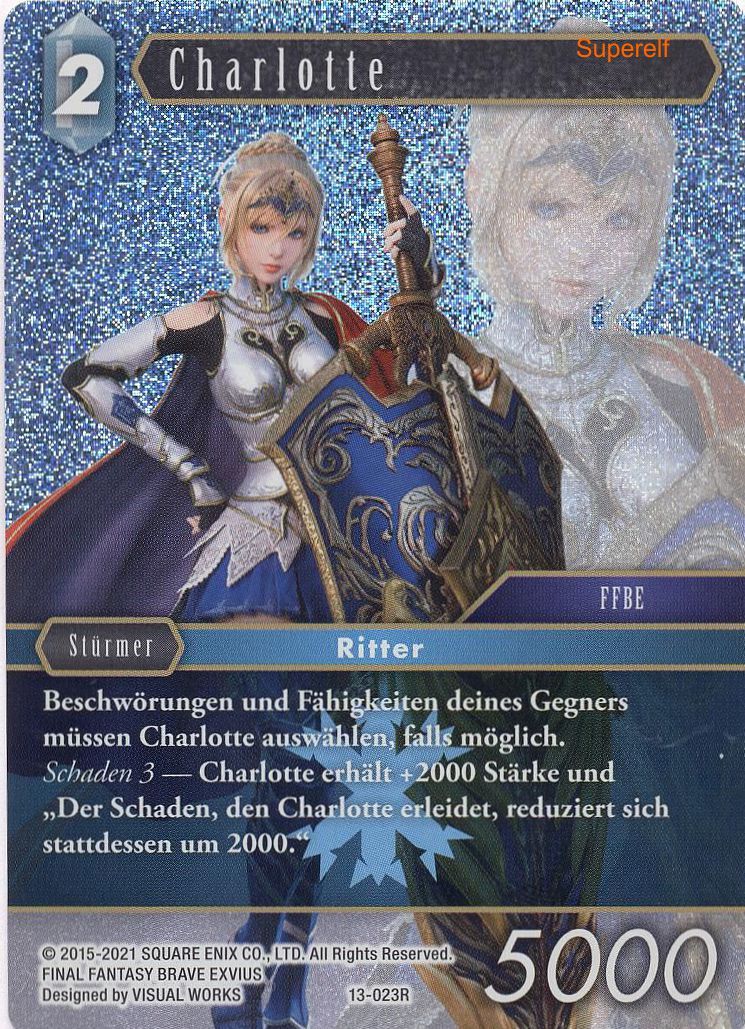 Final Fantasy Opus 13-023 R Charlotte Eis