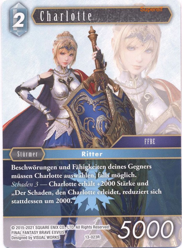 Final Fantasy Opus 13-023 R Charlotte Eis