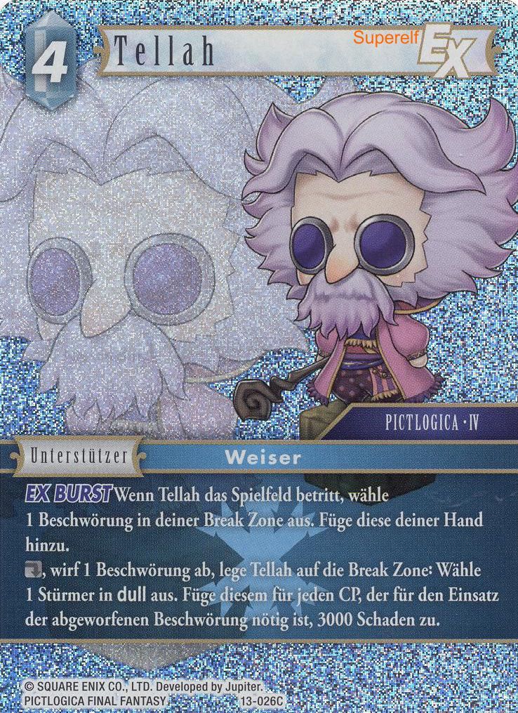 Final Fantasy Opus 13-026 C Tellah Eis