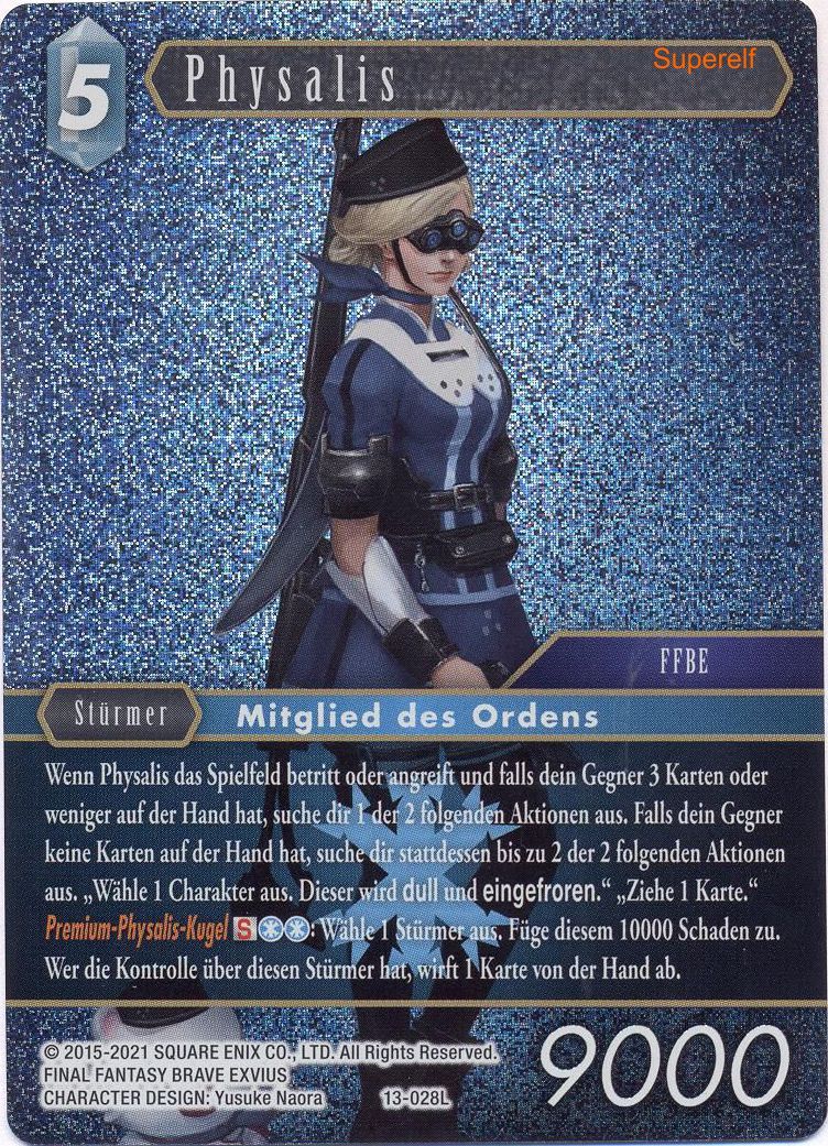 Final Fantasy Opus 13-028 L Physalis Eis