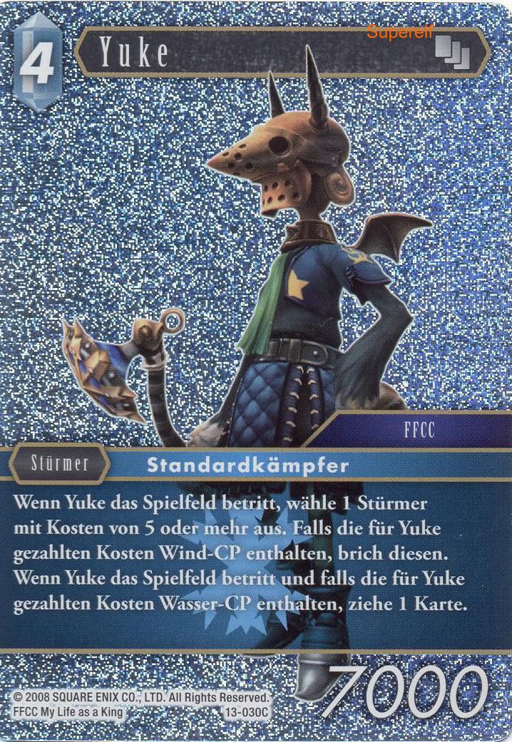 Final Fantasy Opus 13-030 C Yuke Eis