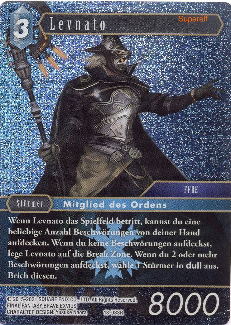 Final Fantasy Opus 13-033 R Levnato Eis