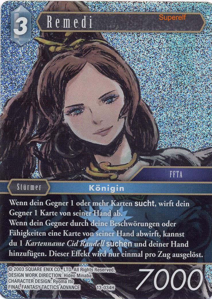 Final Fantasy Opus 13-034 H Remedi Eis