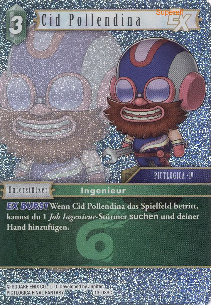 Final Fantasy Opus 13-039 C Cid Pollendina Wind