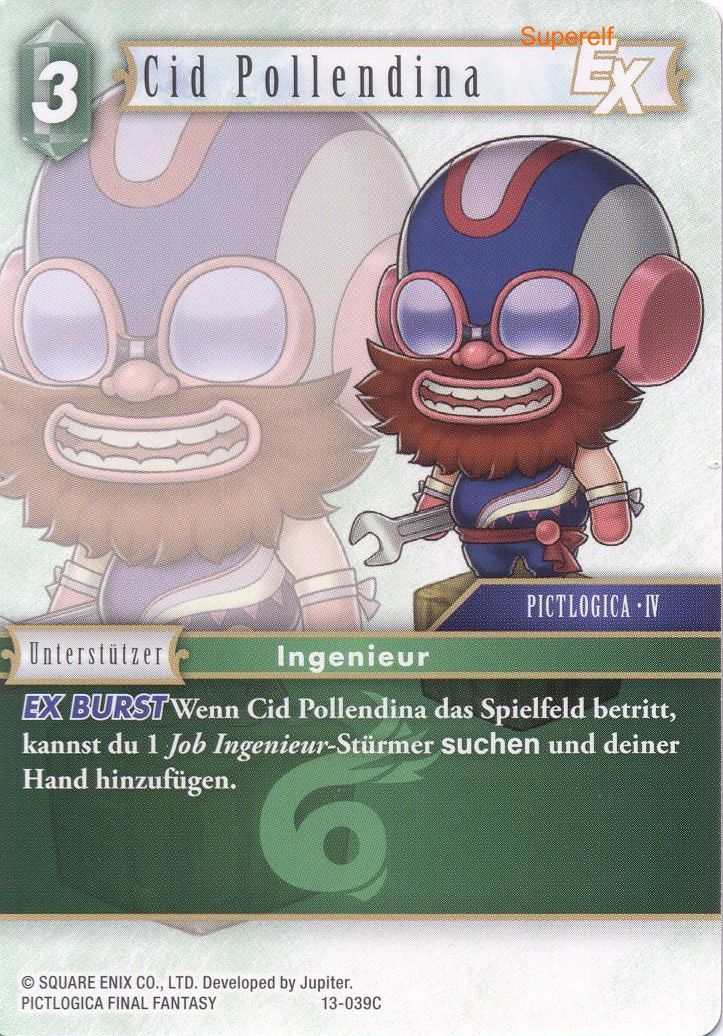 Final Fantasy Opus 13-039 C Cid Pollendina Wind