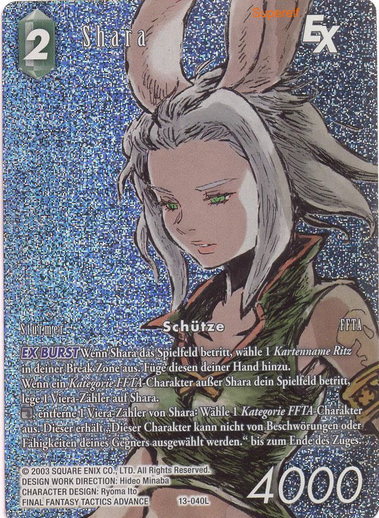 Final Fantasy Opus 13-040 L Shara Wind