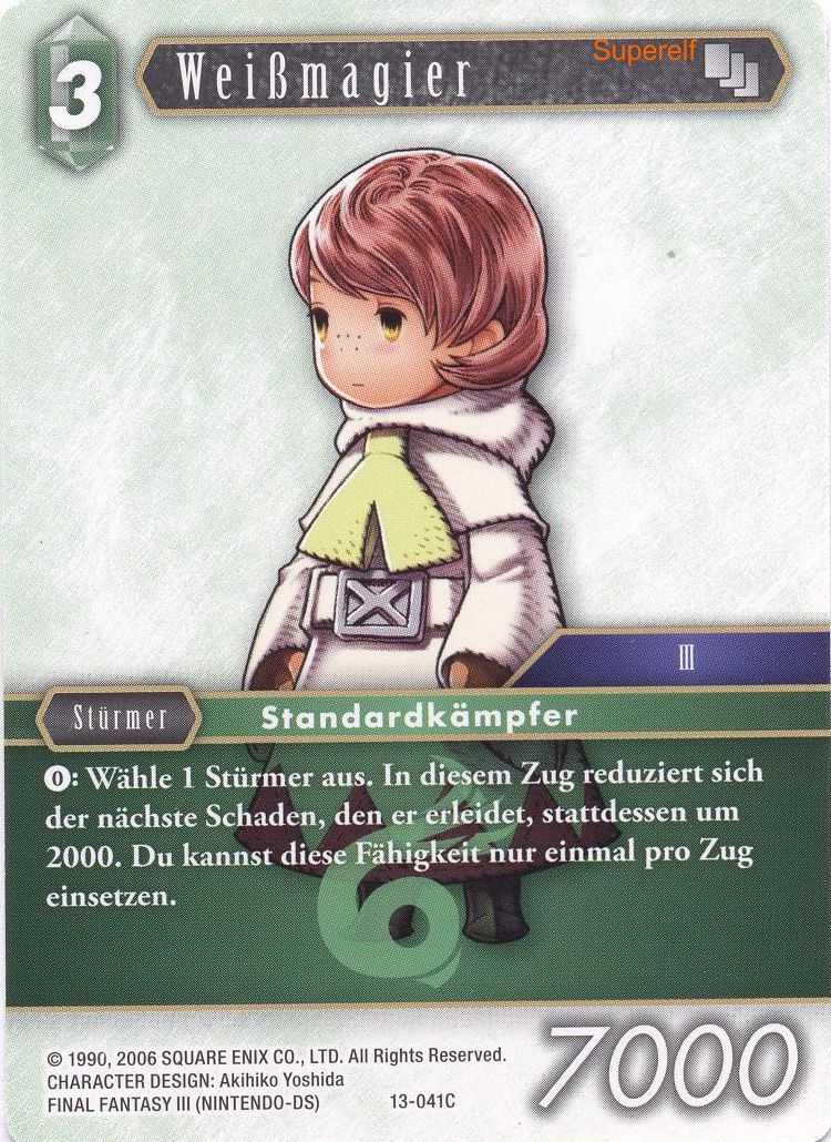 Final Fantasy Opus 13-041 C Weißmagier Wind