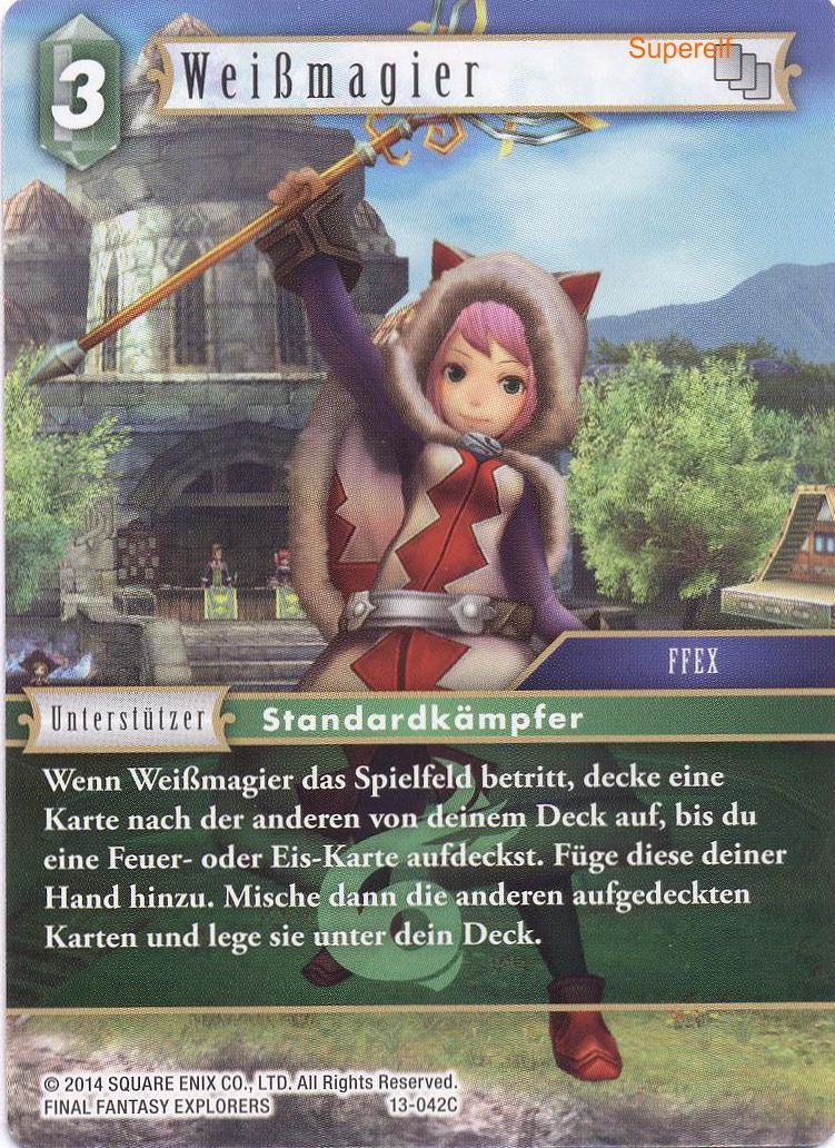Final Fantasy Opus 13-042 C Weißmagier Wind