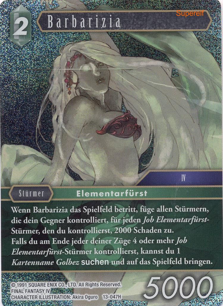 Final Fantasy Opus 13-047 H Barbarizia Wind