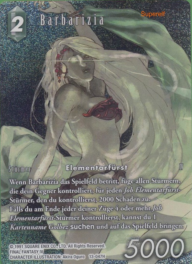 Final Fantasy Opus 13-047 H Barbarizia Wind