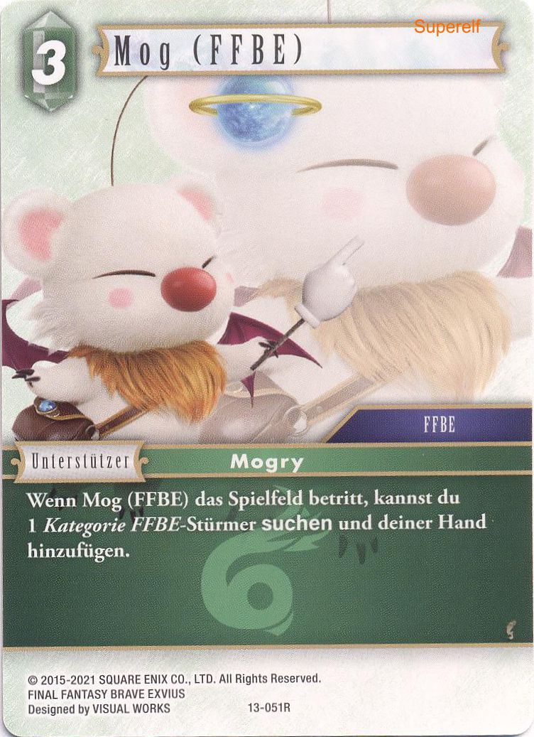 Final Fantasy Opus 13-051 R Mog (FFBE) Wind