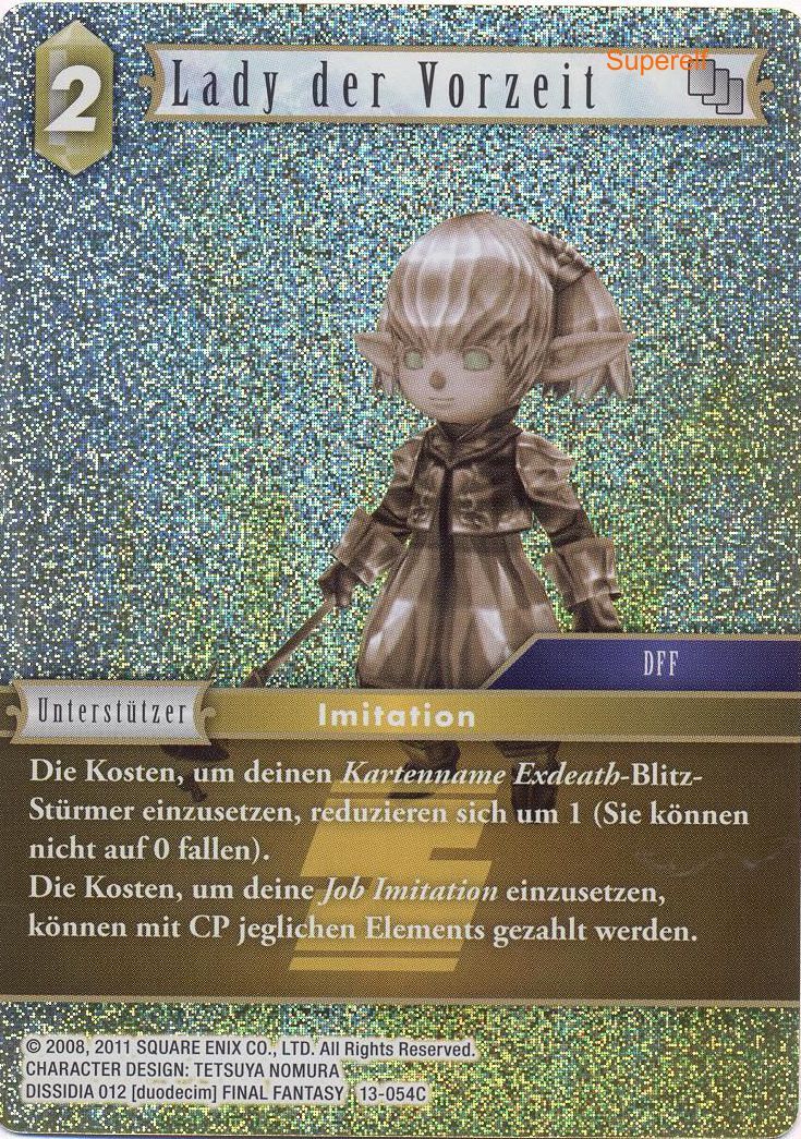 Final Fantasy Opus 13-054 C Lady der Vorzeit Erde