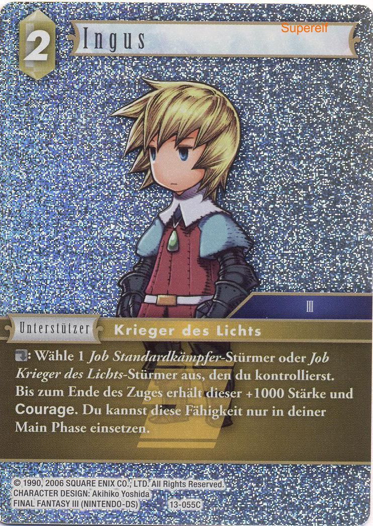 Final Fantasy Opus 13-055 C Ingus Erde
