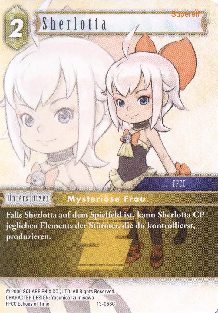Final Fantasy Opus 13-058 C Sherlotta Erde