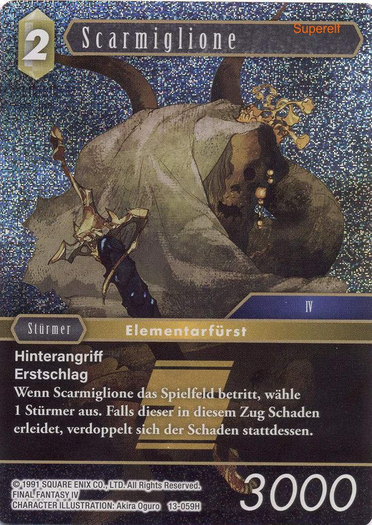 Final Fantasy Opus 13-059 H Scarmiglione Erde