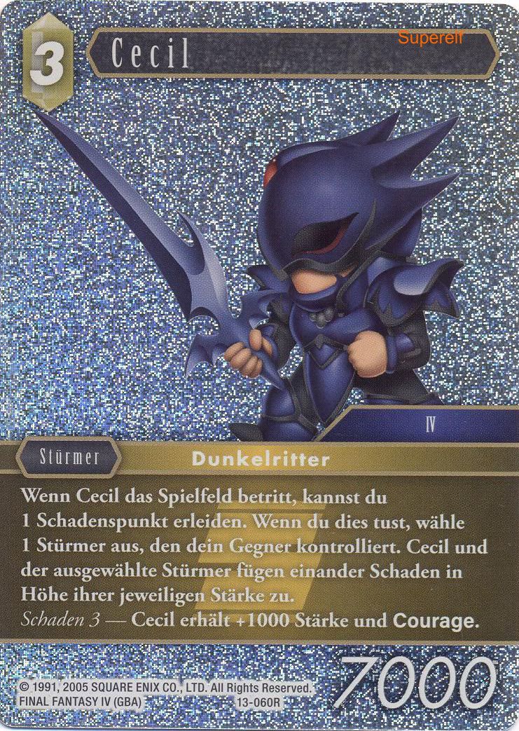 Final Fantasy Opus 13-060 R Cecil Erde
