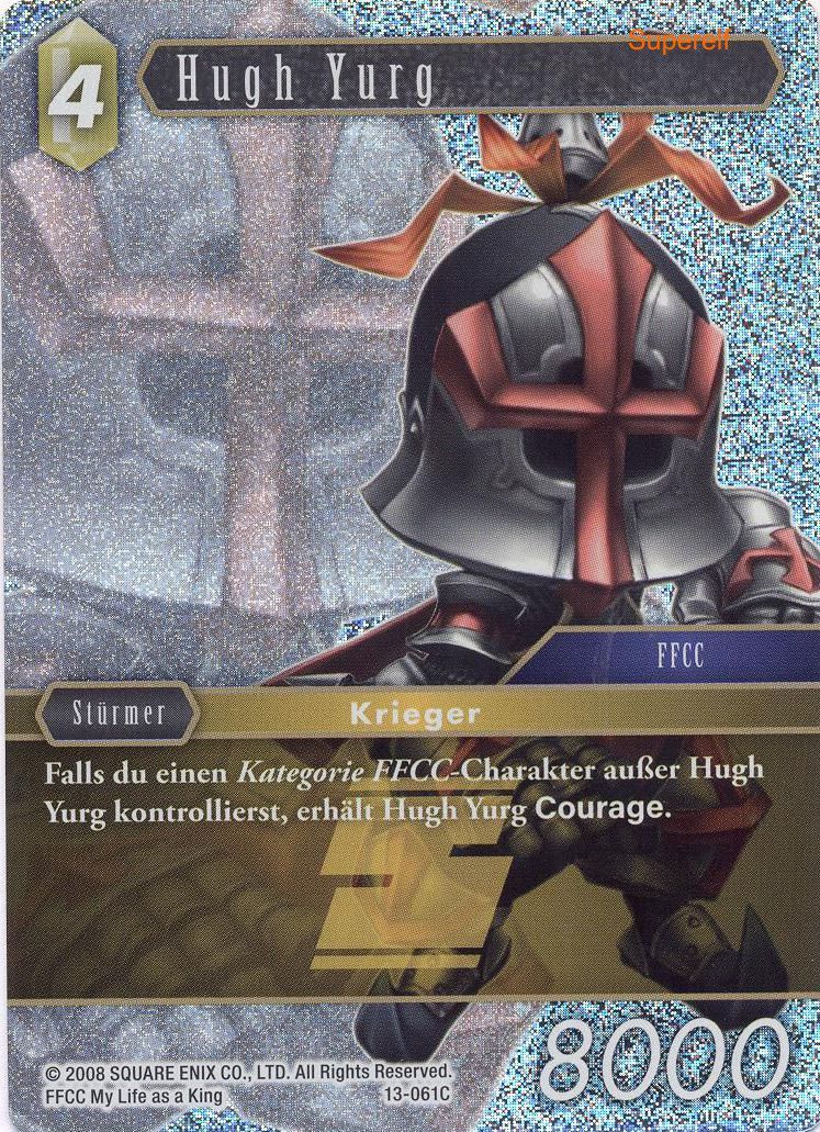 Final Fantasy Opus 13-061 C Hugh Yurg Erde