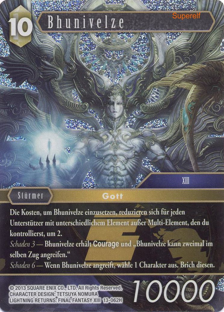 Final Fantasy Opus 13-062 H Bhunivelze Erde