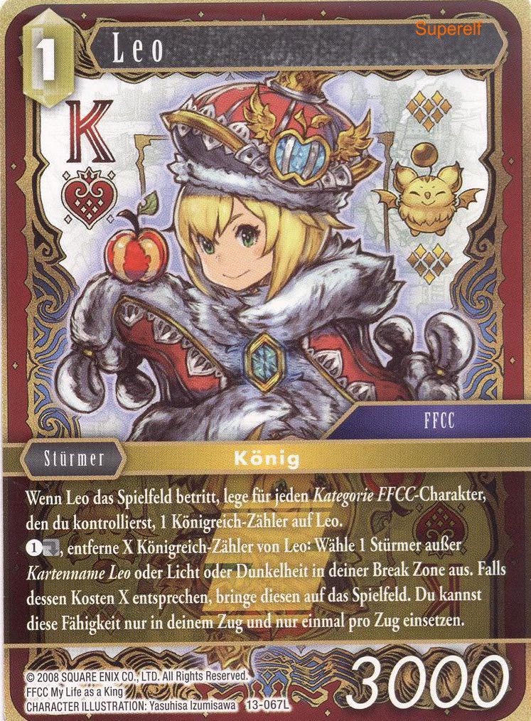 Final Fantasy Opus 13-067 L Leo Erde