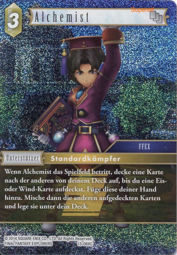 Final Fantasy Opus 13-068 C Alchemist Erde
