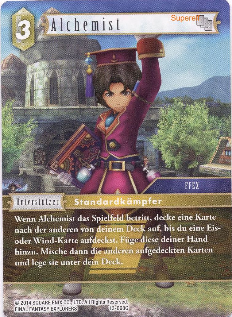 Final Fantasy Opus 13-068 C Alchemist Erde