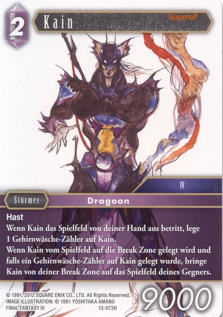 Final Fantasy Opus 13-073 H Kain Blitz