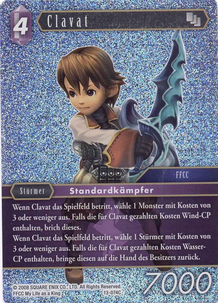 Final Fantasy Opus 13-074 C Clavat Blitz