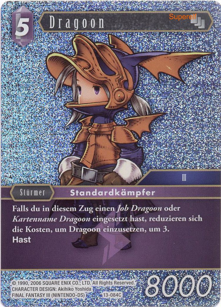 Final Fantasy Opus 13-084 C Dragoon Blitz