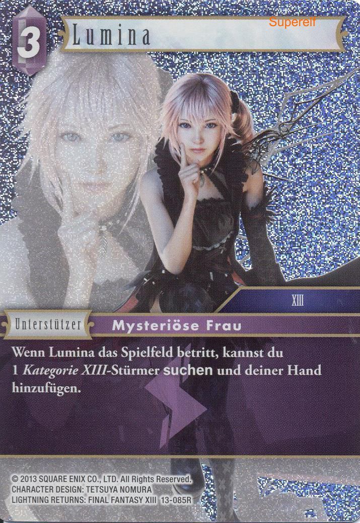 Final Fantasy Opus 13-085 R Lumina Blitz