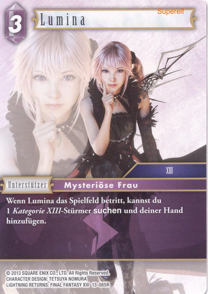 Final Fantasy Opus 13-085 R Lumina Blitz