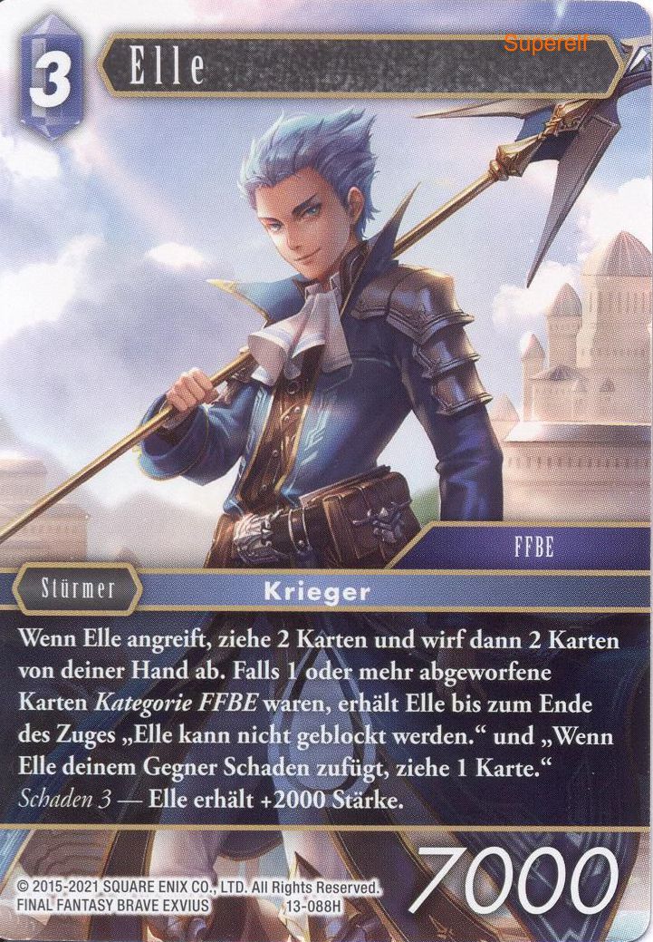 Final Fantasy Opus 13-088 H Elle Wasser