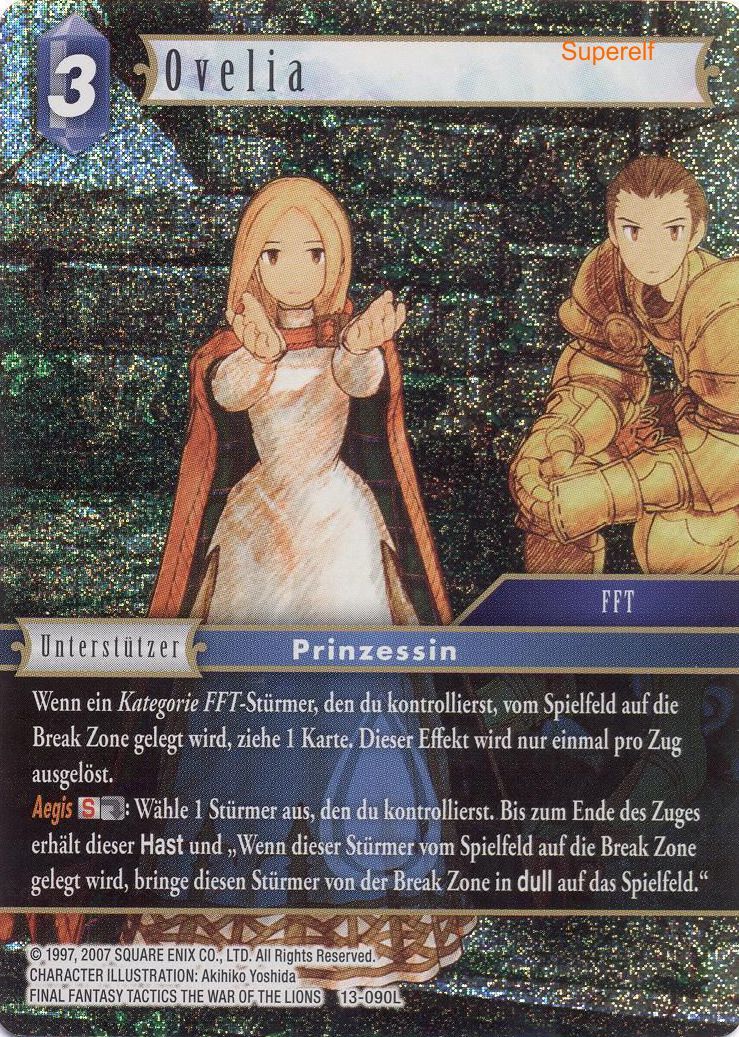 Final Fantasy Opus 13-090 L Ovelia Wasser