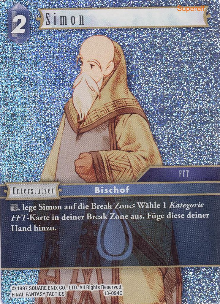 Final Fantasy Opus 13-094 C Simon Wasser