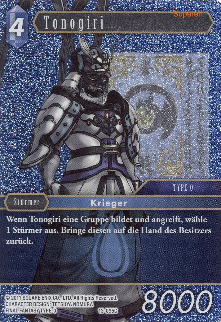 Final Fantasy Opus 13-095 C Tonogiri Wasser
