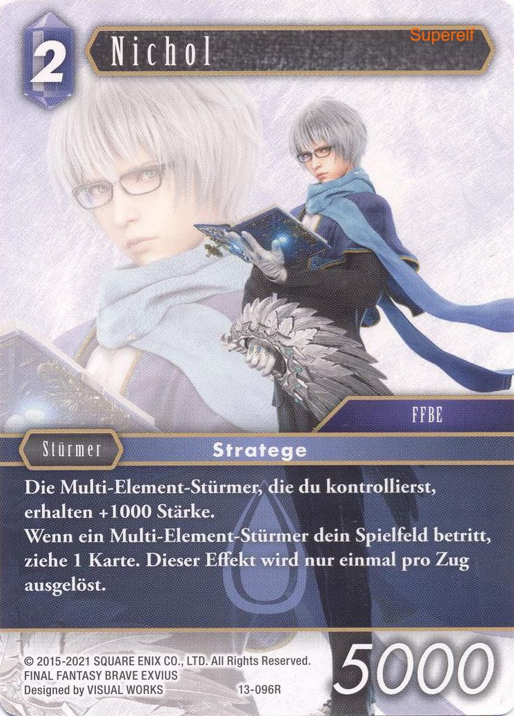 Final Fantasy Opus 13-096 R Nichol Wasser