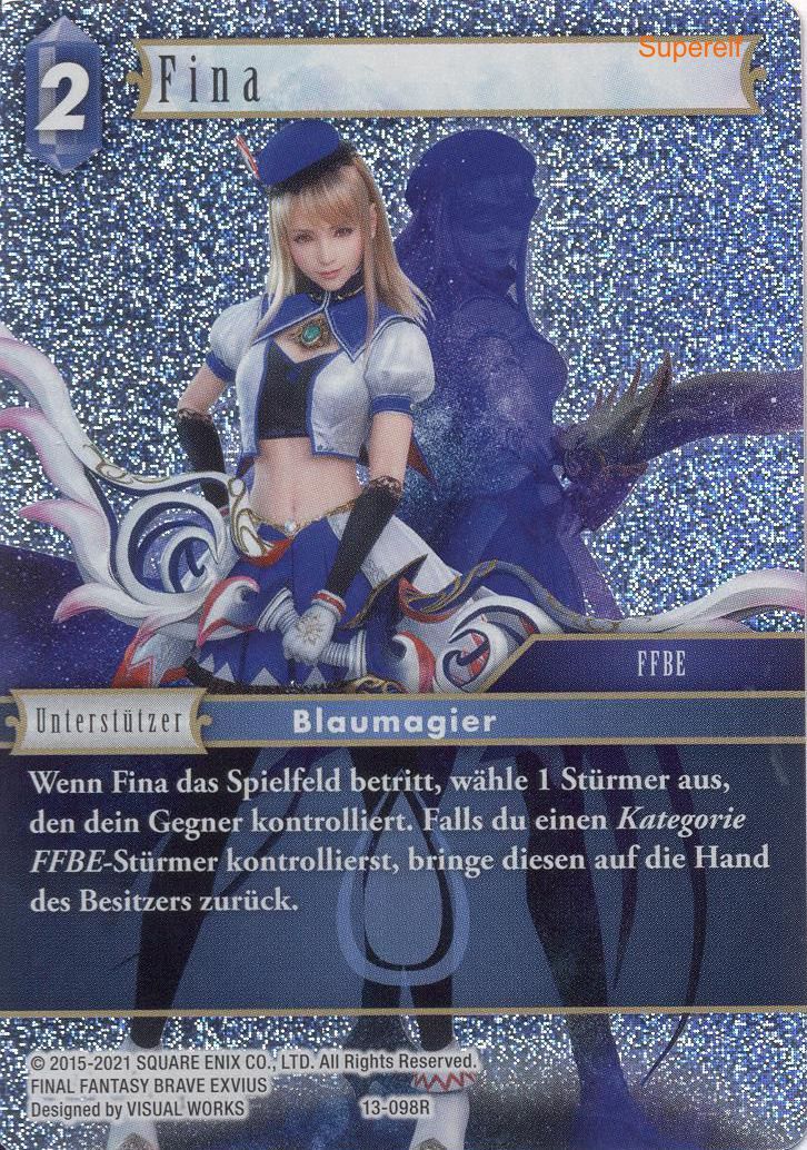 Final Fantasy Opus 13-098 R Fina Wasser