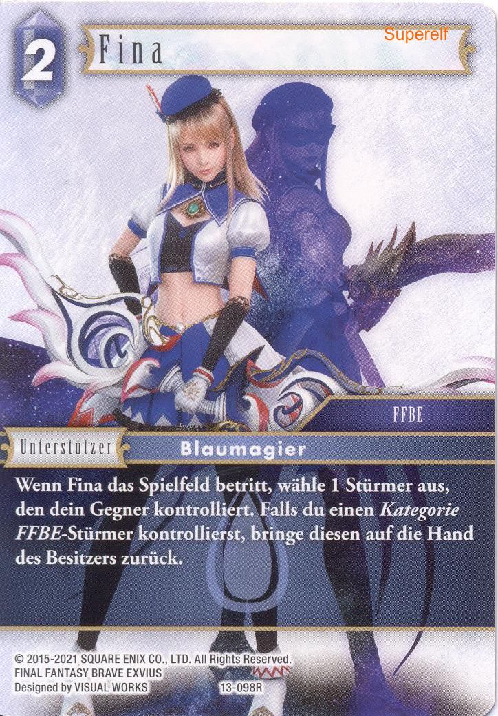 Final Fantasy Opus 13-098 R Fina Wasser