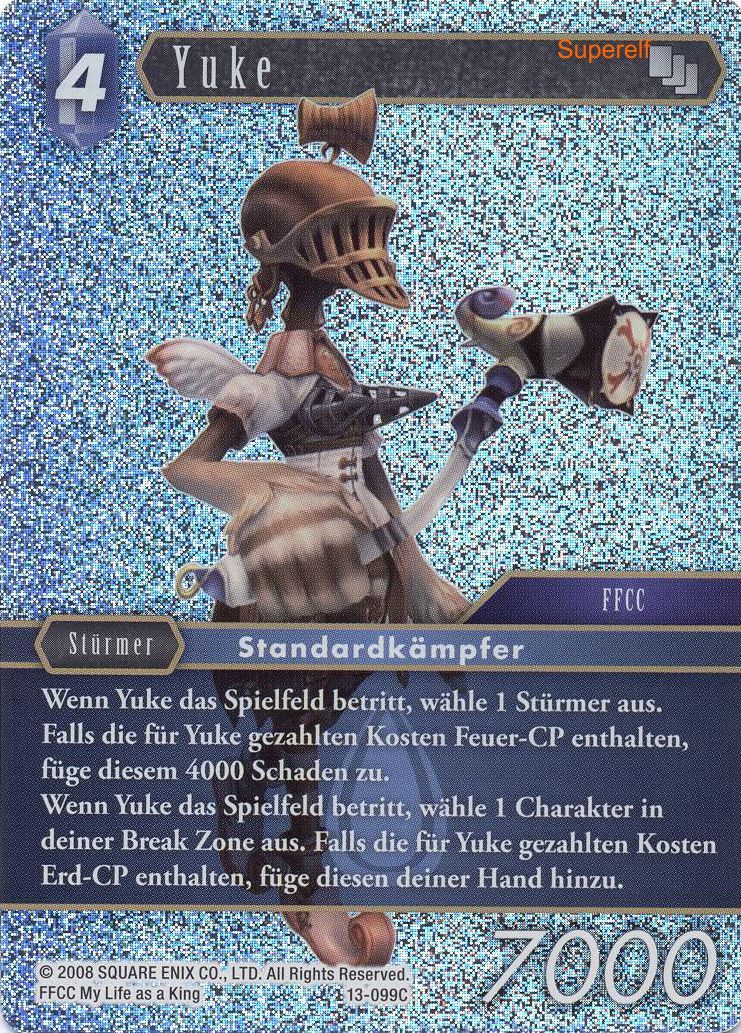 Final Fantasy Opus 13-099 C Yuke Wasser