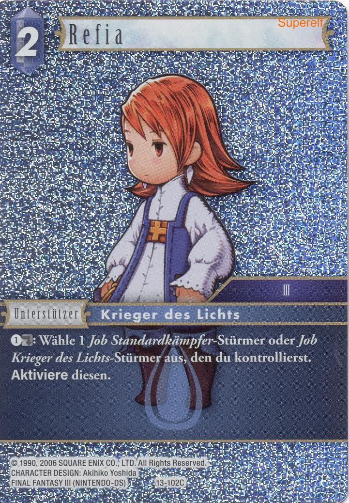 Final Fantasy Opus 13-102 C Refia Wasser
