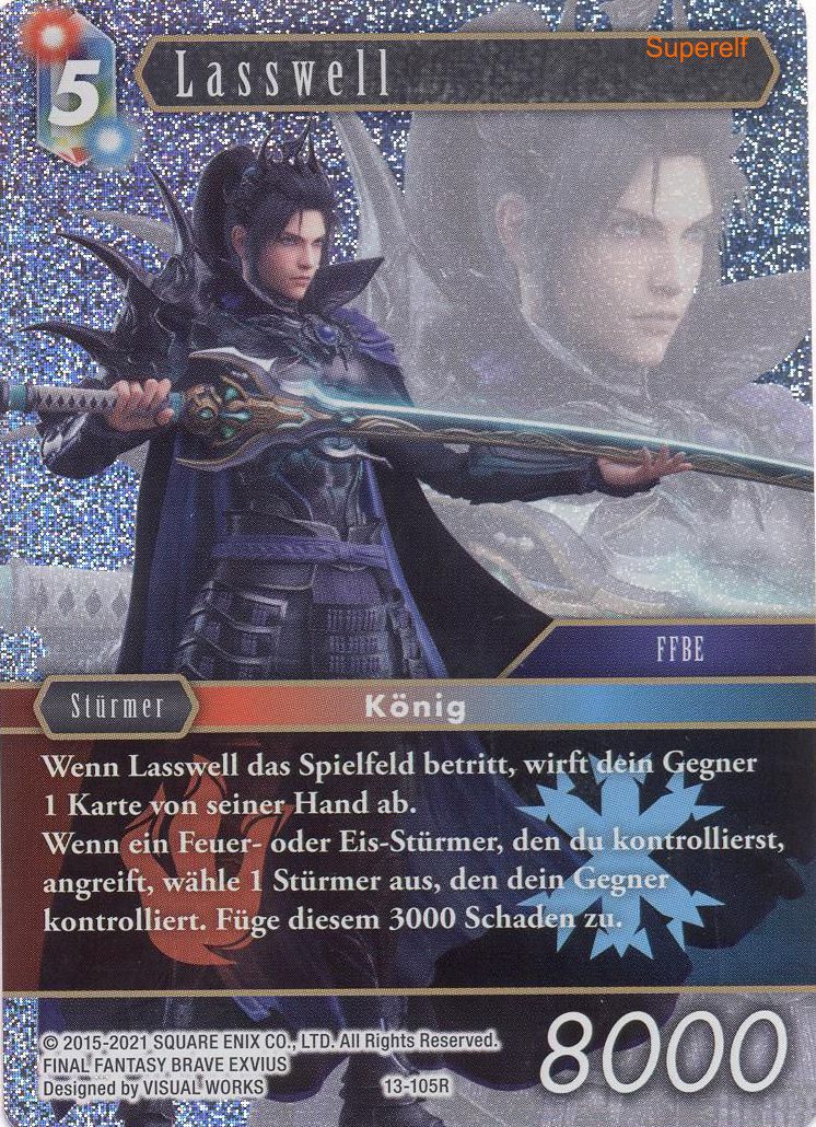 Final Fantasy Opus 13-105 R Lasswell Feuer/Eis