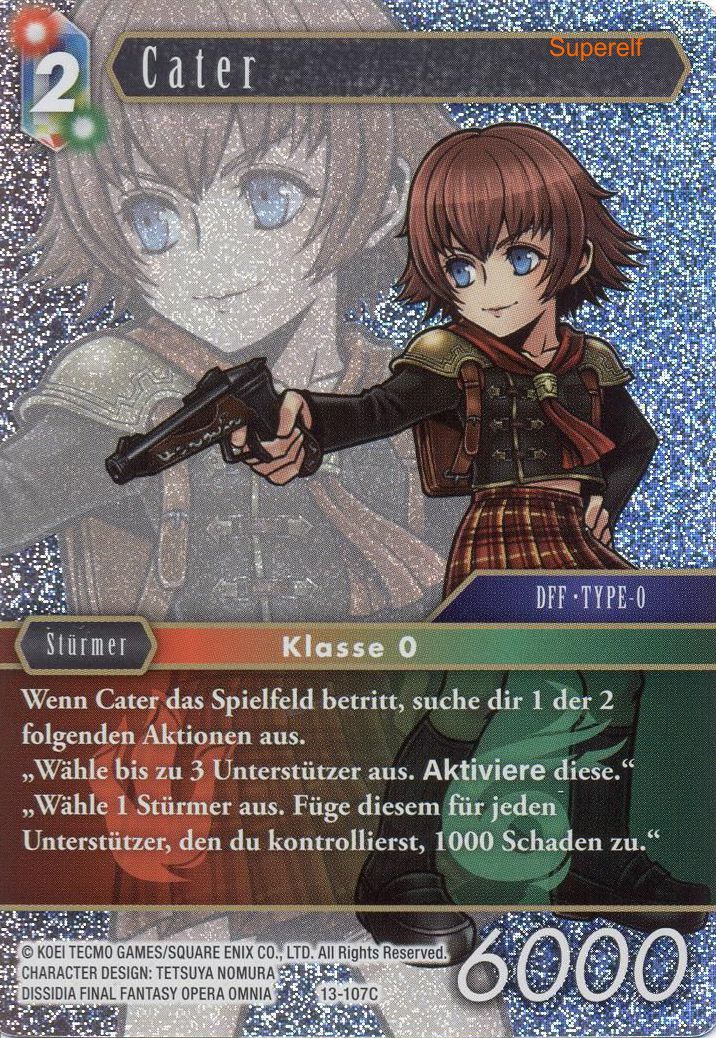 Final Fantasy Opus 13-107 C Cater Feuer/Wind